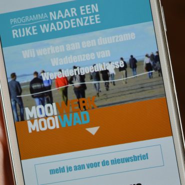 Website van het Programma naar een Rijke Waddenzee. www.rijkewaddenzee.nl